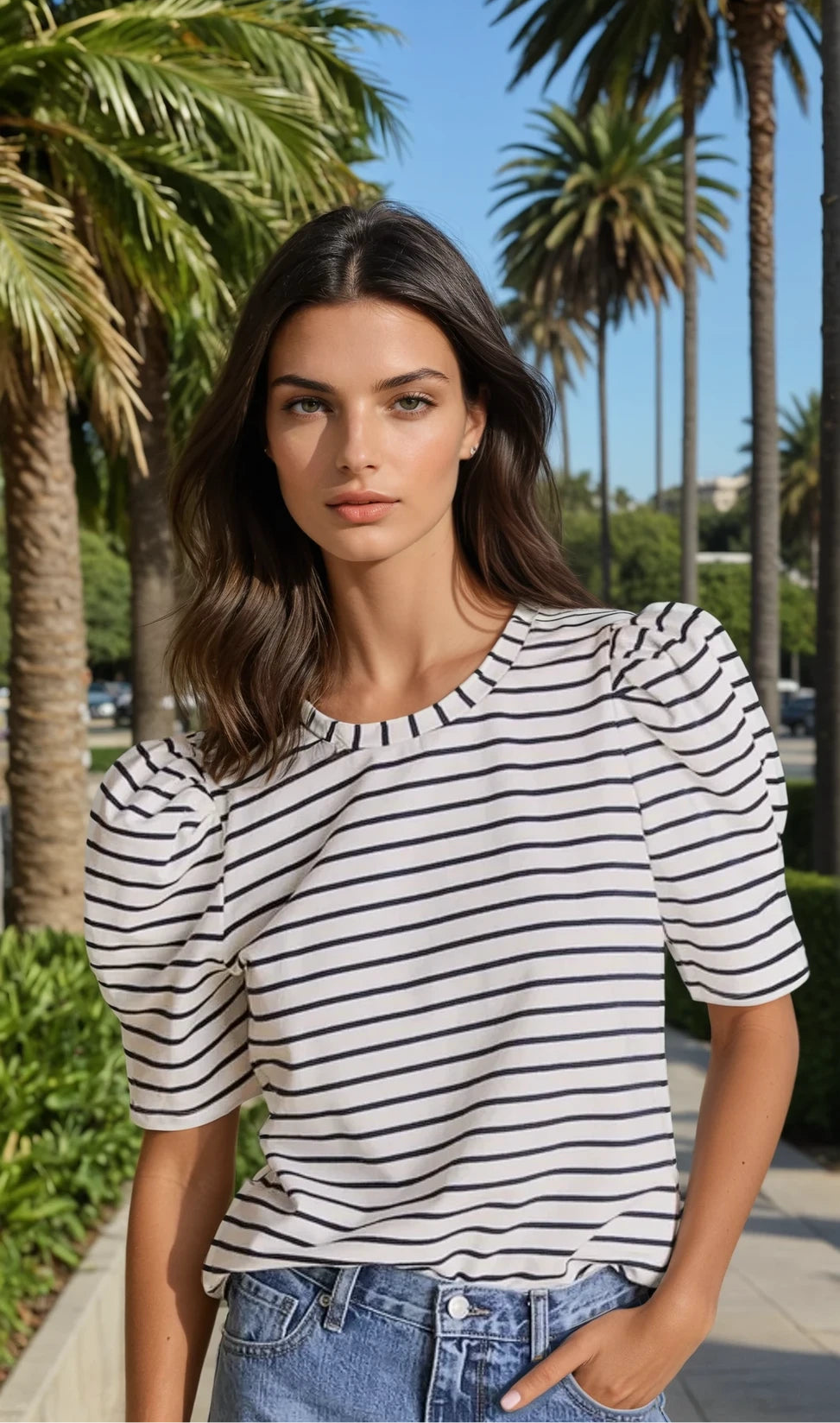 Nina striped shirt