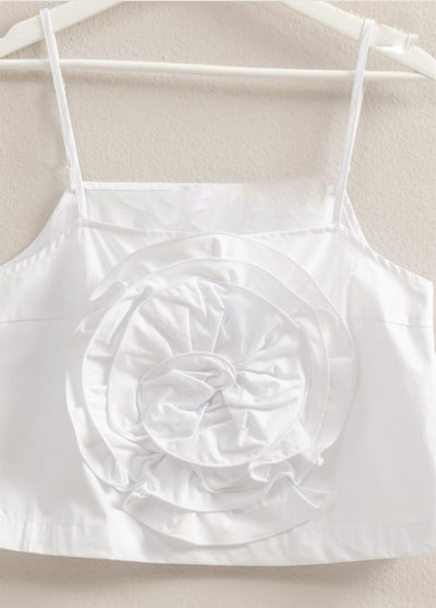 Lucky me top in green or in white