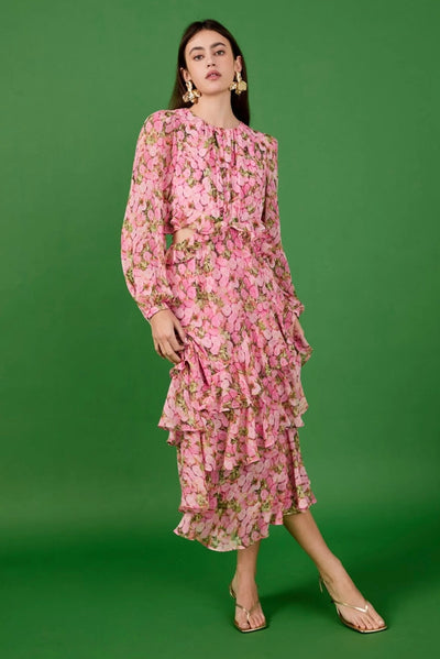 Serina ruffled dress