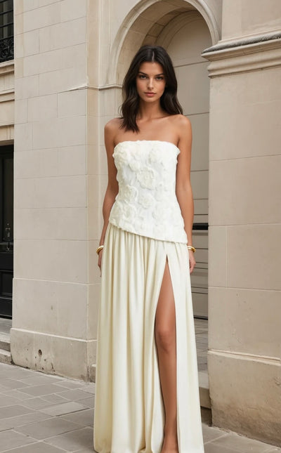 Aidana embroidered maxi dress