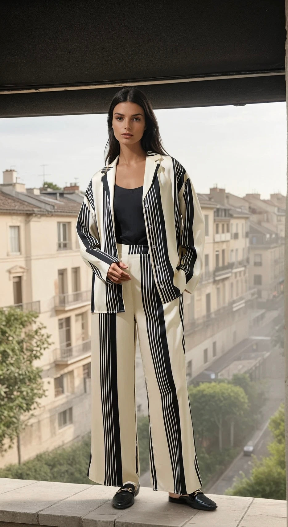 Elieen striped set