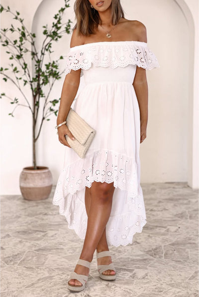 Sophie high-low dress