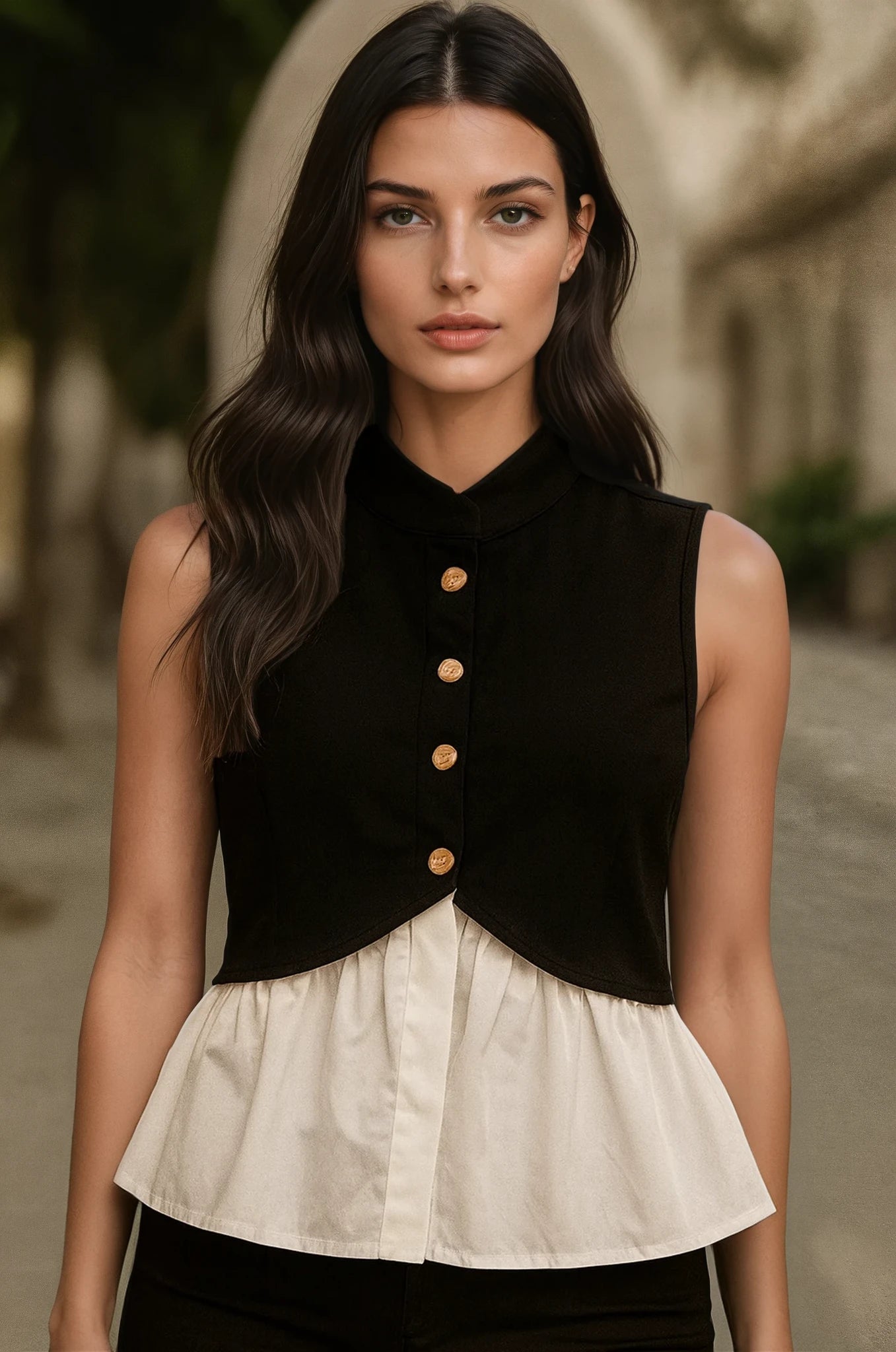 Premium peplum top