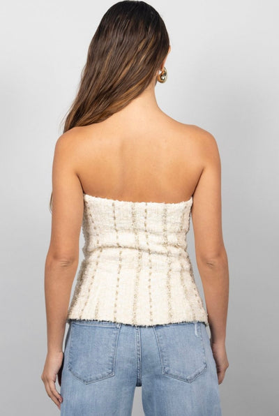 Junie tweed top