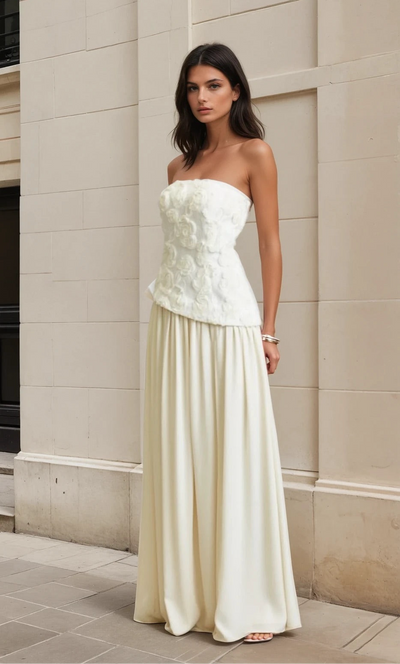 Aidana embroidered maxi dress