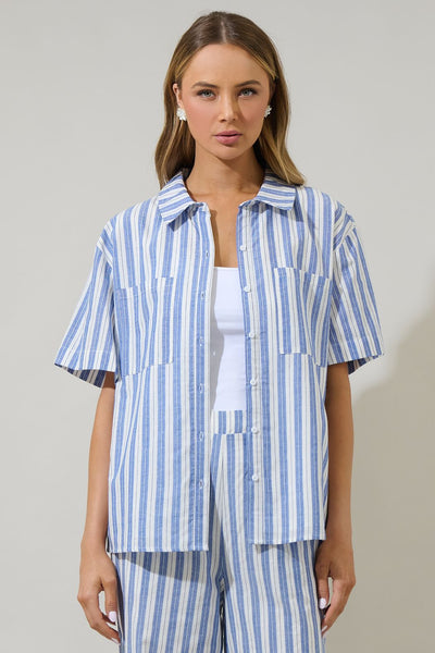 Joncy striped pant set