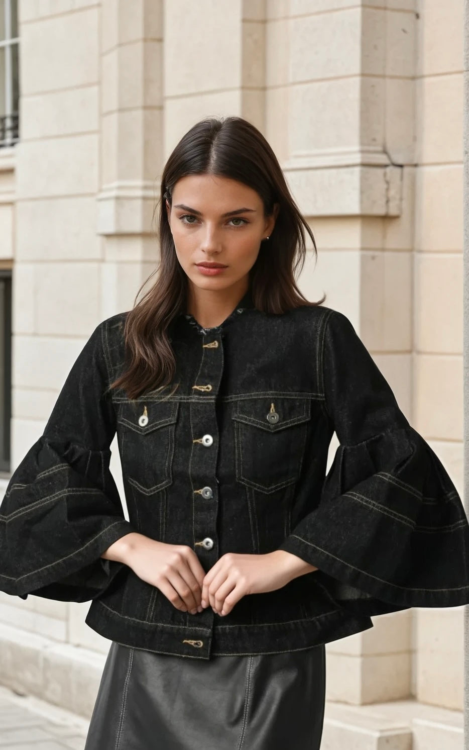 Bell light denim jacket