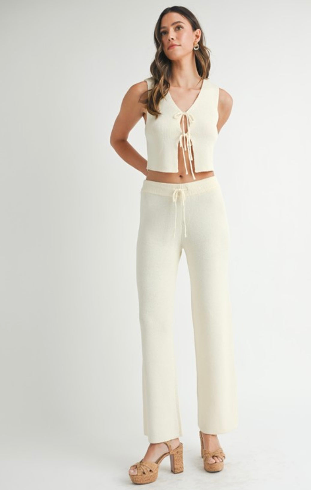 Light knit set