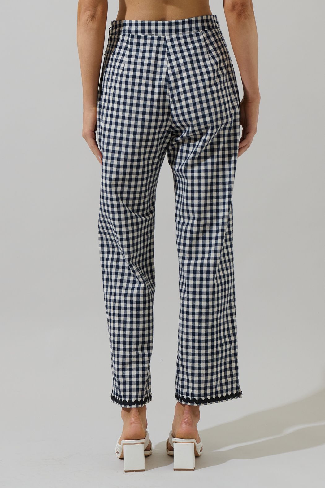 Dover gingham pant set