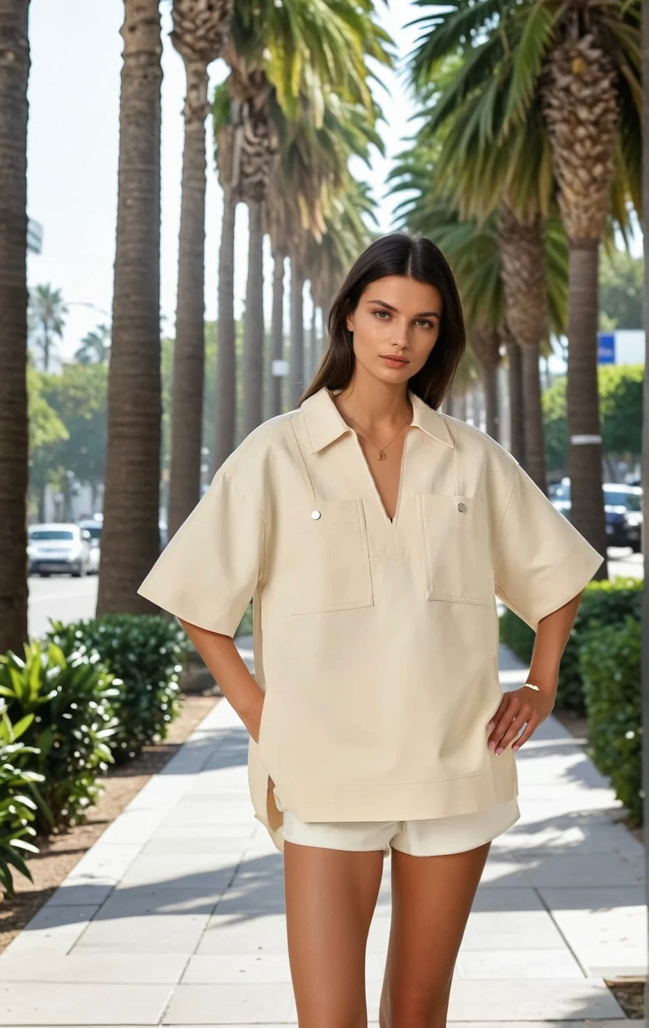 Lelia oversized blouse