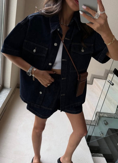 Viviana denim set