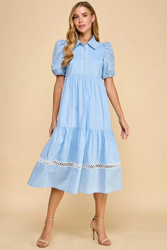 Sylvia midi dress