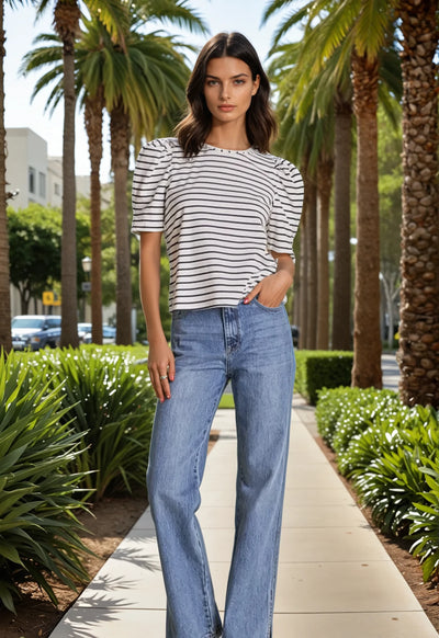 Nina striped shirt