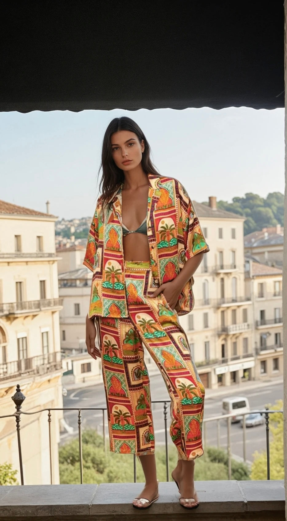Ibiza top and pant set