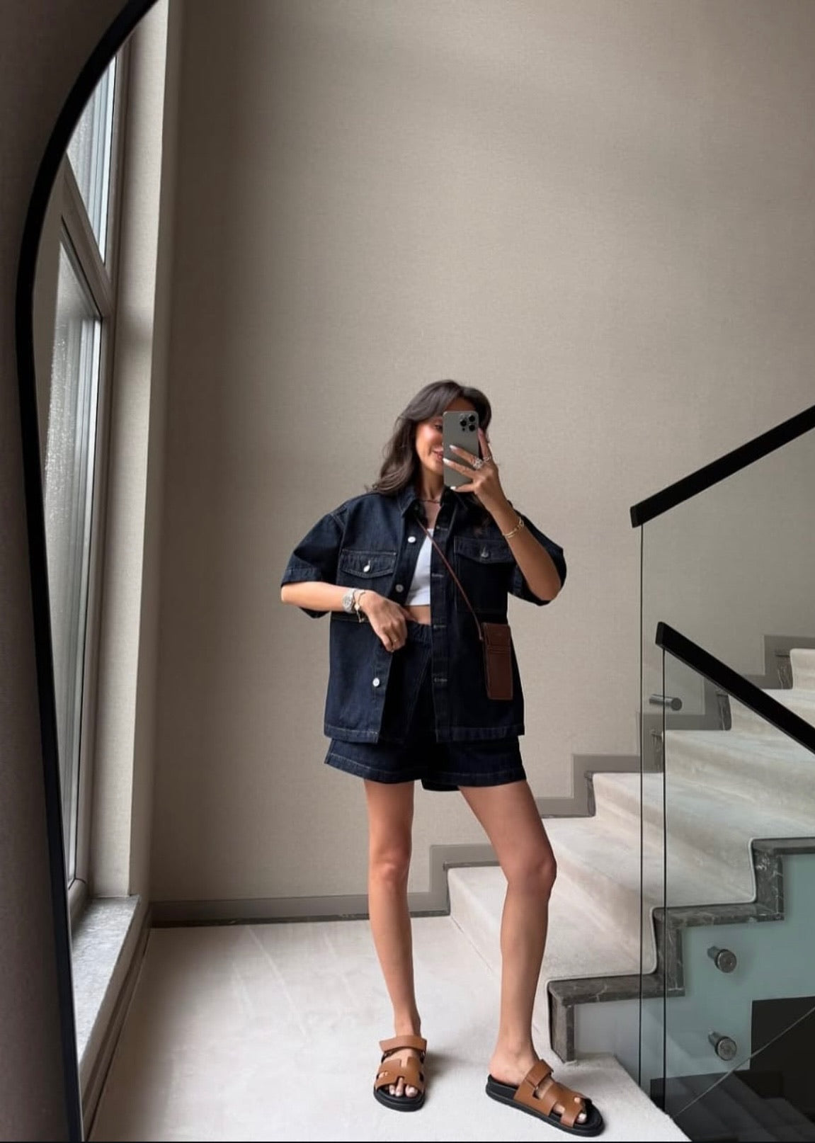 Viviana denim set