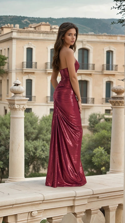 Jaryd maxi fitted gown