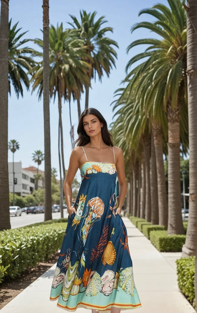 Summer maxi sundress