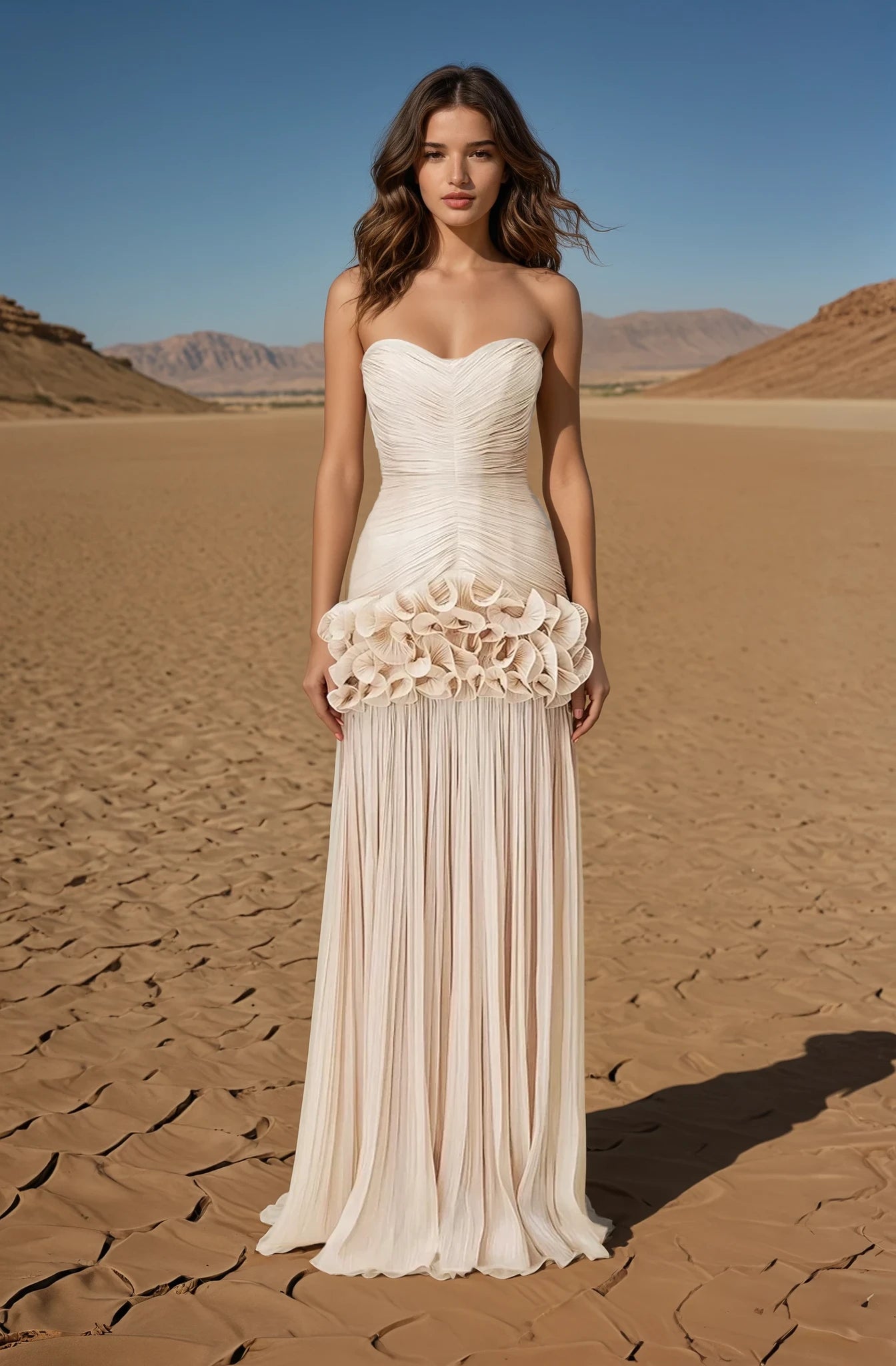 Opulessa strapless gown