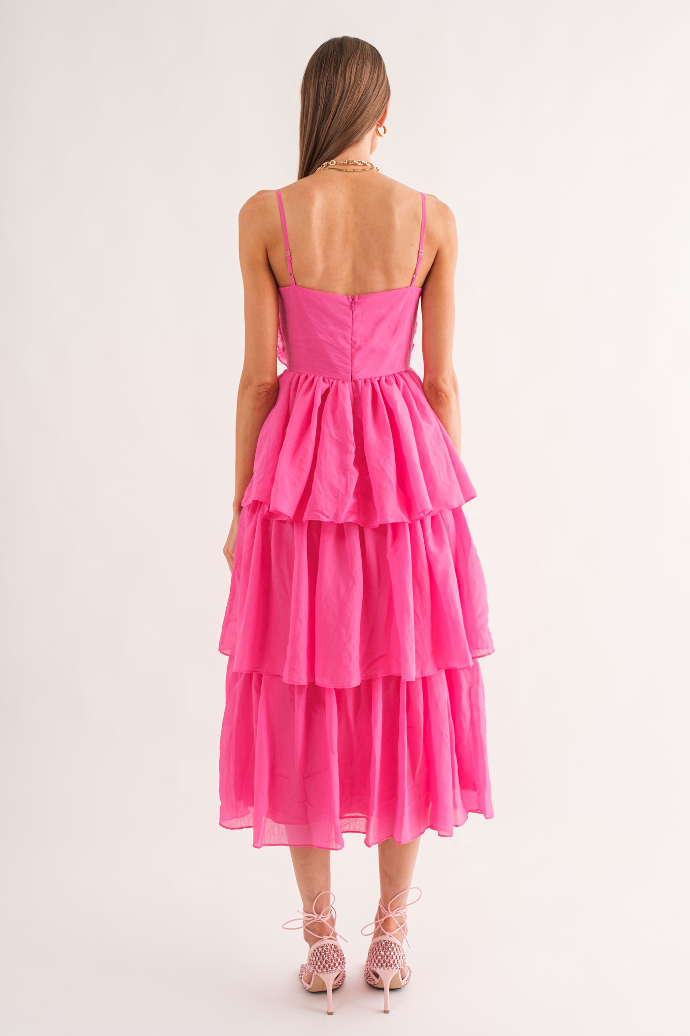 Yoona fuchsia dress
