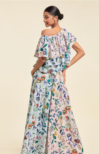 Printed floral set