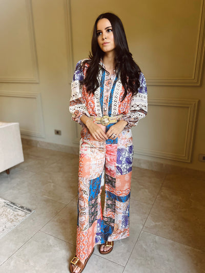 Larissa printed set