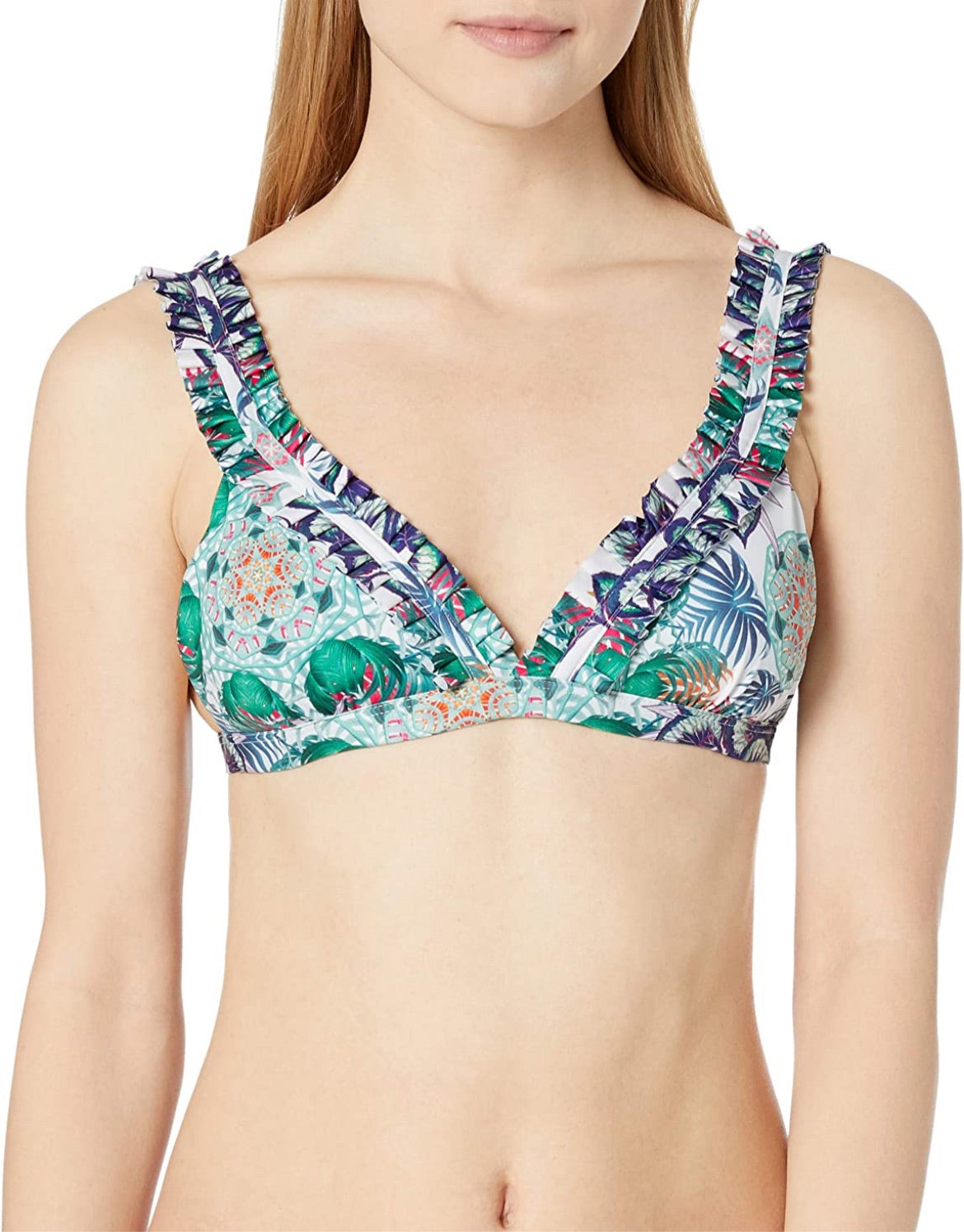 Onda de mar ponderosa ruffle bikini